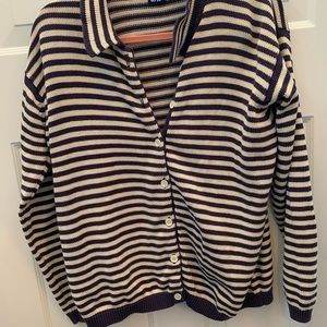 Striped Cardigan